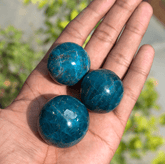 Blue Apatite Sphere